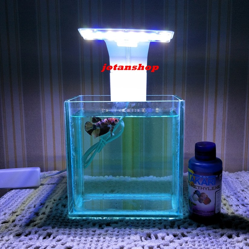 LAMPU JEPIT  LED X3 ULTRATHIN CLAMPING LIGHT AQUARIUM BETTA AQUASCAPE