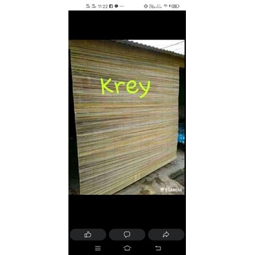 Tirai bambu Kerai sawit outdoor