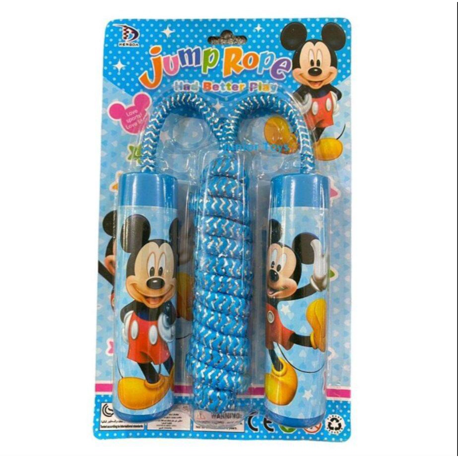 COD GRATIS ONGKIR MAINAN LOMPAT TALI ANAK / MAINAN OLAHRAGA LOMPAT TALI ANAK BENTUK KARAKTER DOARAEM