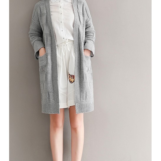 WSA162 rajut sweater baju luaran outer coat musim dingin knit wanita