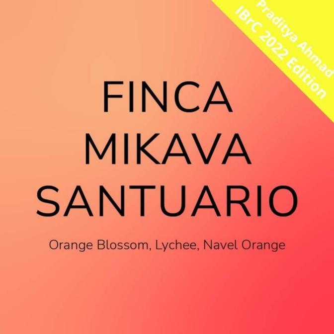 

Kopi Arabika FINCA MIKAVA SANTUARIO Filter Roast 50 Gram