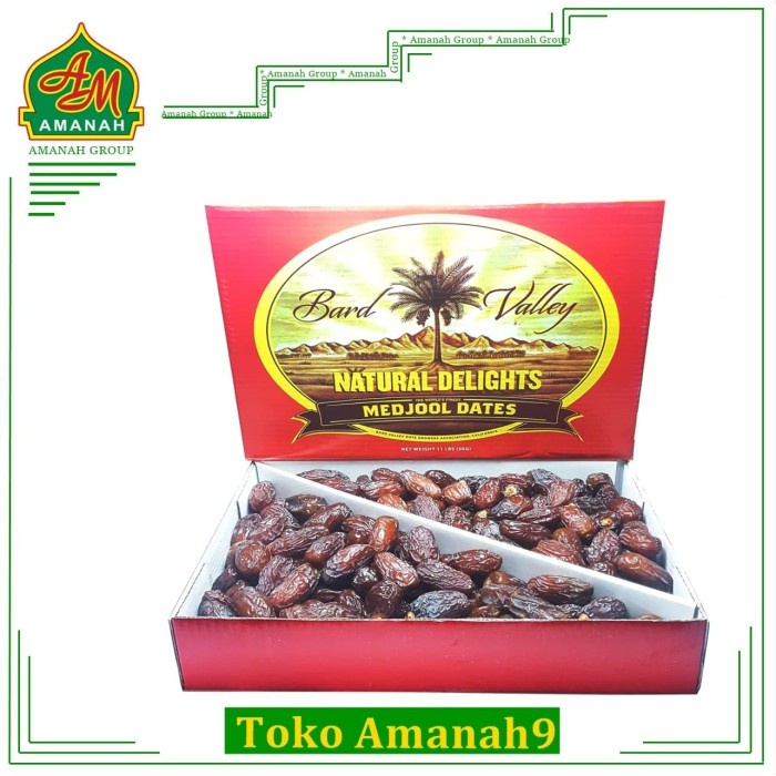

Kurma Medjool Jumbo Natural Delight California 5Kg