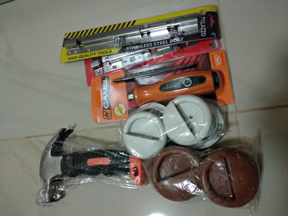 Grendel Stainless Selot Pintu Selot Jendela 6 Inch