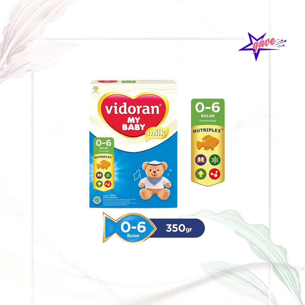SUSU VIDORAN 0-6 BULAN 350GR