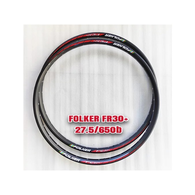 Rim 27.5 Alloy Double Wall 32hole - Rims 27.5 - Rim Folker FR Sepasang