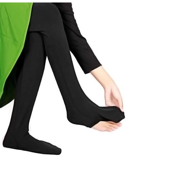 Legging Wudhu Jumbo Wanita Polos Premium Max BB 85Kg