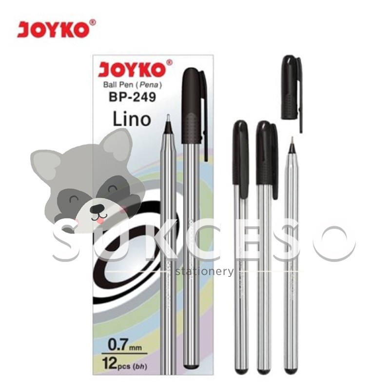 

Joyko Pulpen BP-249 Lino Black DIJUAL LUSINAN