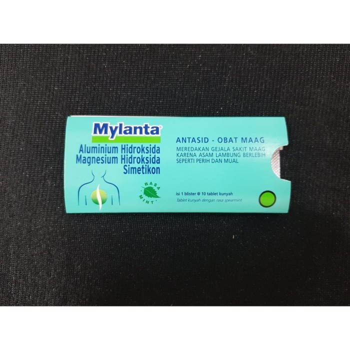 

Mylanta Tablet Kunyah - Obat Sakit Maag,Asam Lambung Berlebih