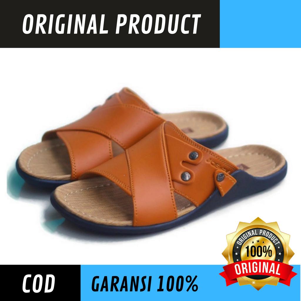 Sandal Pria Kulit Juan Original Pria Sandal Jepit IMPORT