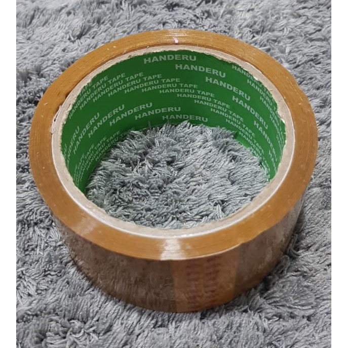 

Lakban / OPP / Solasi / Selotip Handeru 45mm x 50 yard Coklat