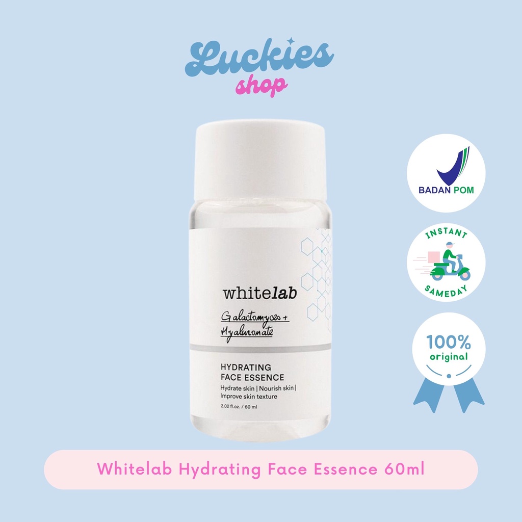 BPOM Whitelab Hydrating Face Essence 60ml Essence Whitelab Pencerah Wajah