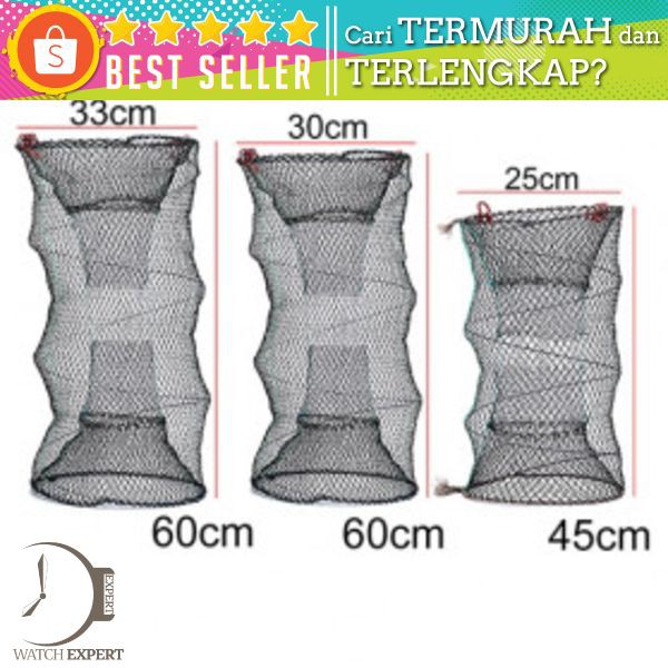 Jaring Pancing Ikan Lobster Net Foldable 30 x 60CM - Gmarty 54103