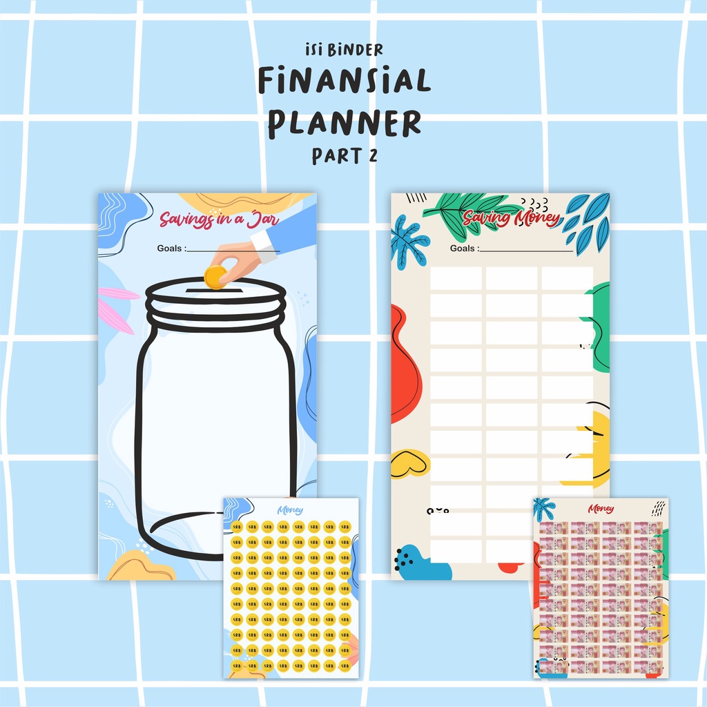 

ISI BINDER FINANSIAL PLANNER CUSTOM + STICKER (PART 2)