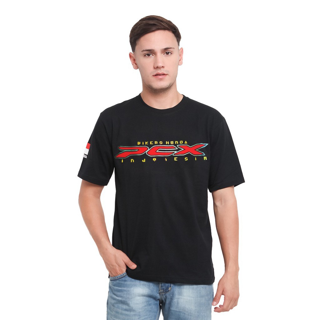 { COD } Kaos PCX T-shirt PCX Kaos Motor PCX Baju Bikers Honda PCX Kaos Honda PCX