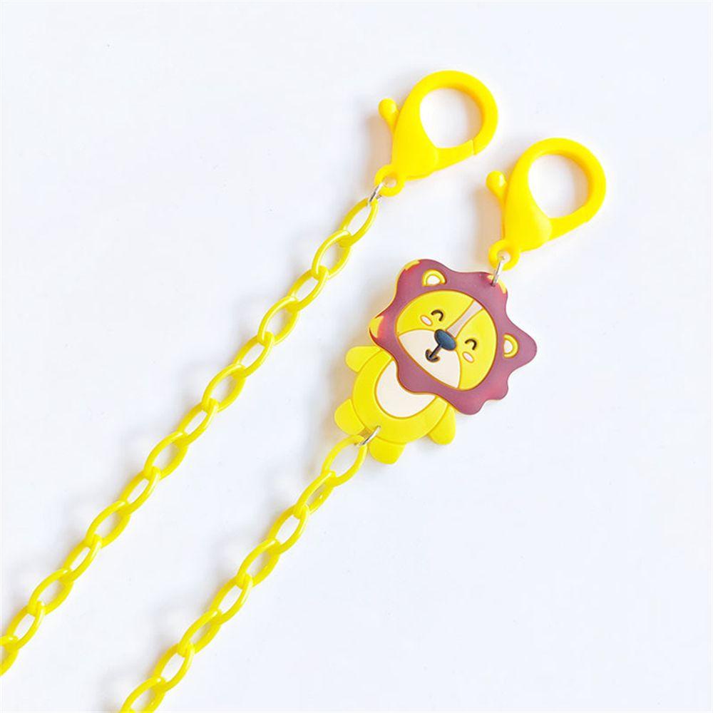 (POPULAR) Tali Lanyard Motif Kartun Hewan Warna Permen Untuk Holder Kabel