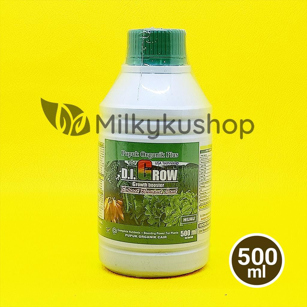 PUPUK ORGANIK PLUS DI GROW HIJAU 500 ML CAIR DIGROW