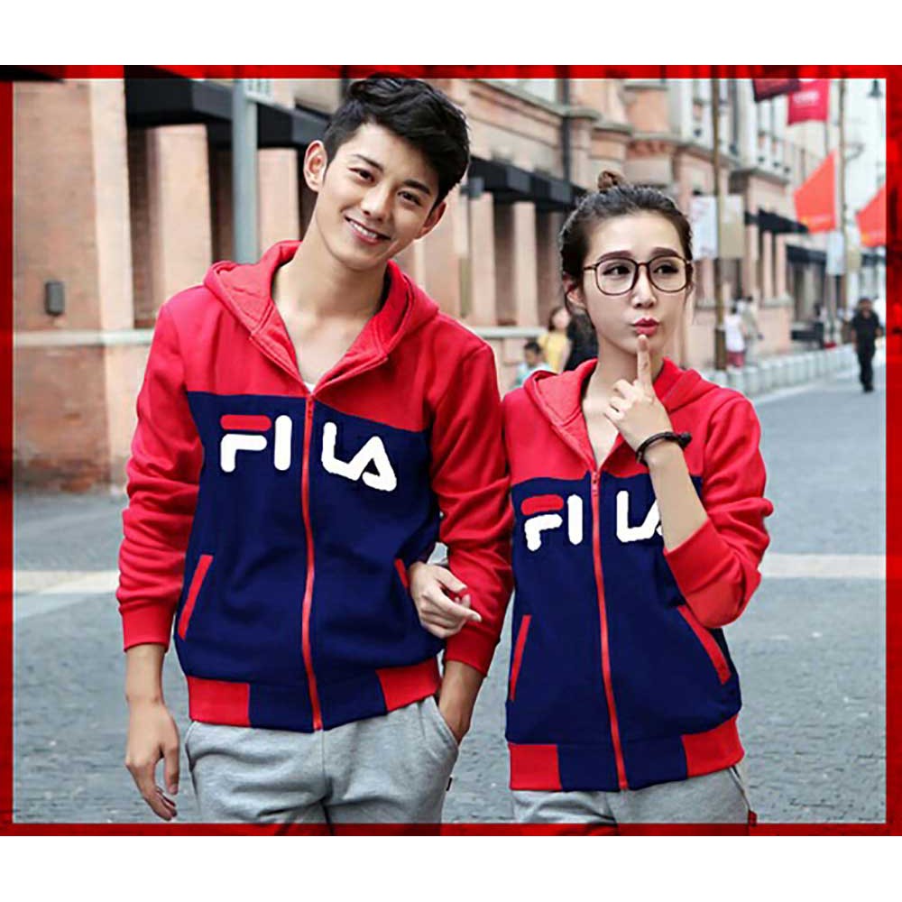 BPS COD Couple Jaket FL merah_Navy sicepat gosend