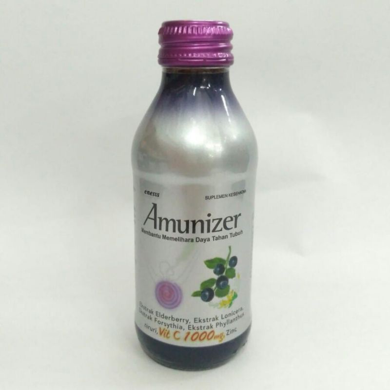 Amunizer Vitamin C 1000 mg Zinc / Suplemen Kesehatan Botol 140 ml