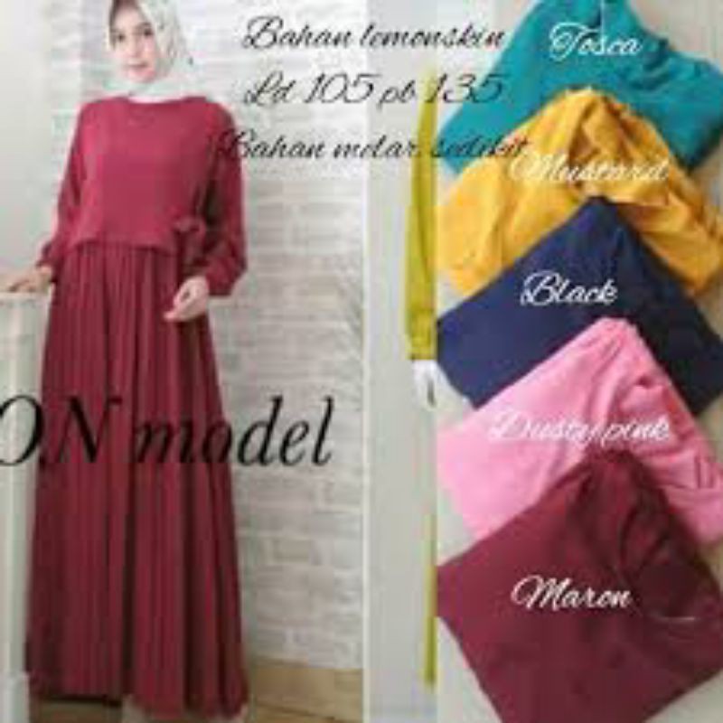 gamis rijek konveksi