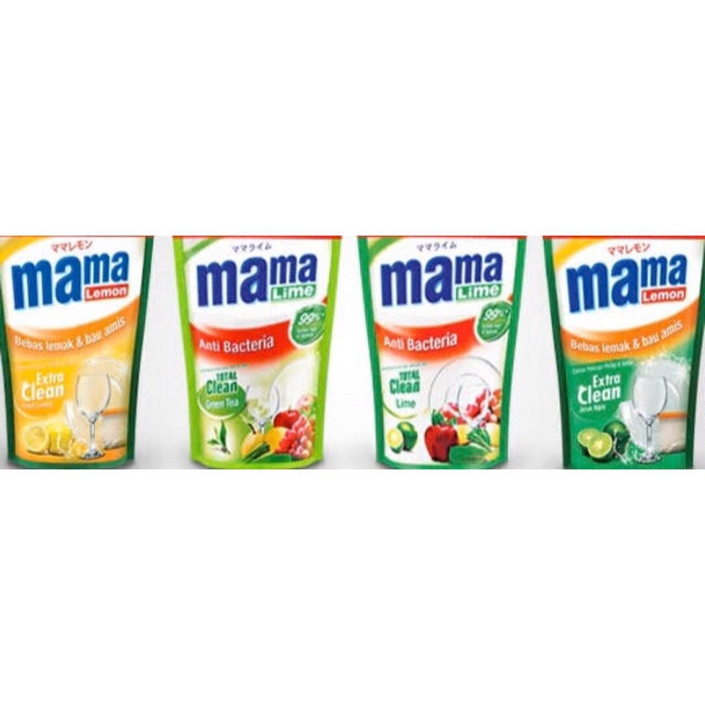 Mama Lime Antibacterial  & Mam Lemon Extra Clean 780ml