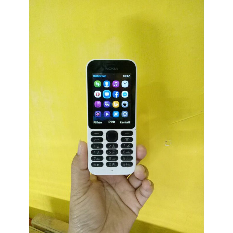 HP NOKIA 215 ORIGINAL REFURBISH MULUS-HP NOKIA JADUL ORIGINAL-PUTIH