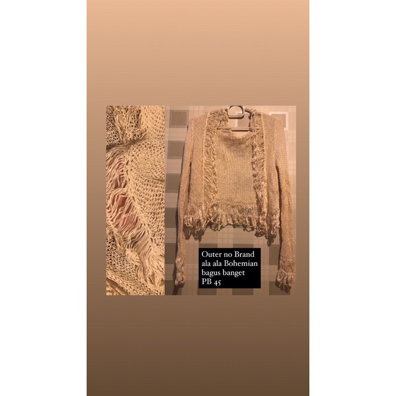 PRELOVED OUTER BOHEMIAN