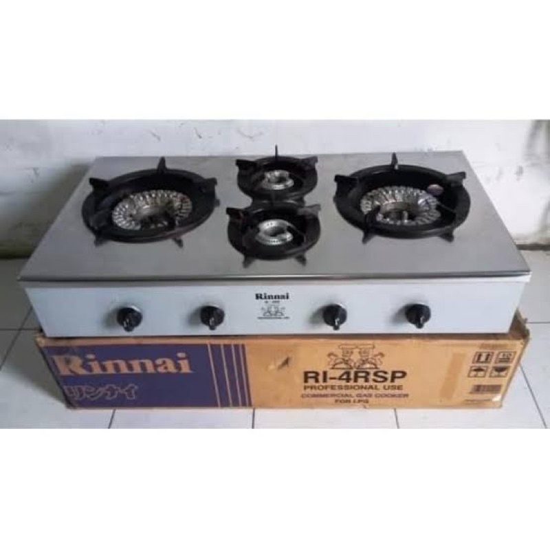 Rinnai Kompor Gas 4 Tungku RI-4RSP RI4RSP RI 4 RSP