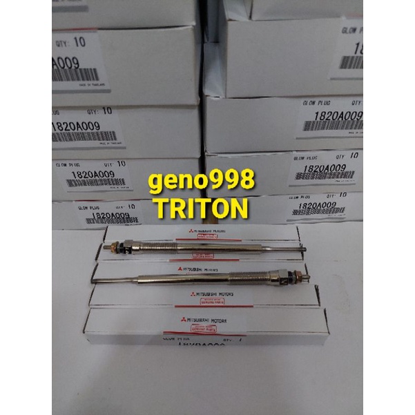 GLOW PLUG  BUSI PEMANAS TRITON ALL NEW TRITON