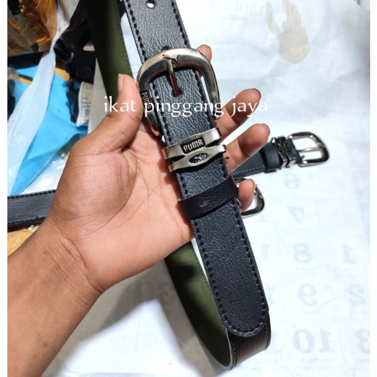 ikat pinggang peria mudel gesper tususuk puma
