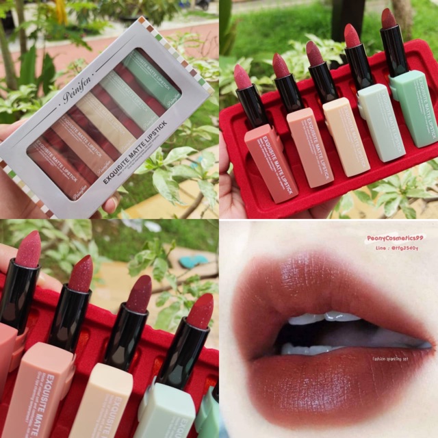 [ ECER ] HENGFANG SWEET PEACH &amp; PNF EXQUISITE MATTE LIPSTICK