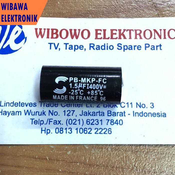 SOLUN 1,5UF-400V MKP SOLEN 1.5UF wbwele88 Diminati Banget