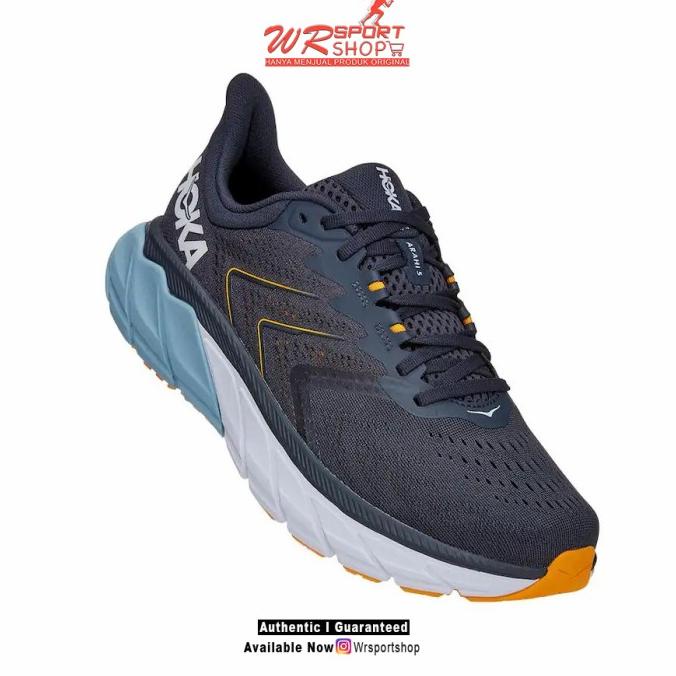 Hoka One One Arahi 5 Wide Mens Running - Ombre Blue / Blue ORIGINAL