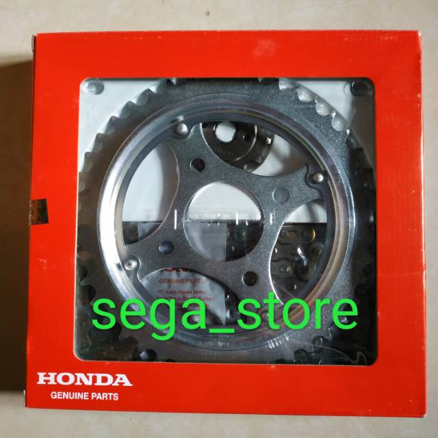 Gear rantai set honda tiger lama / tiger Revo ori original AHM