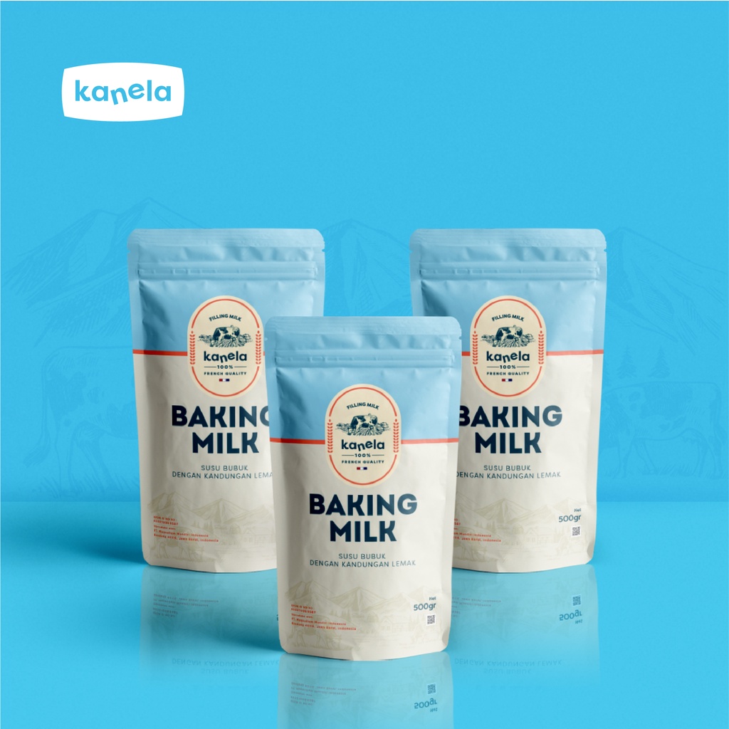 

Kanela Baking Milk 500 Gram - Bundling 3 Pouch
