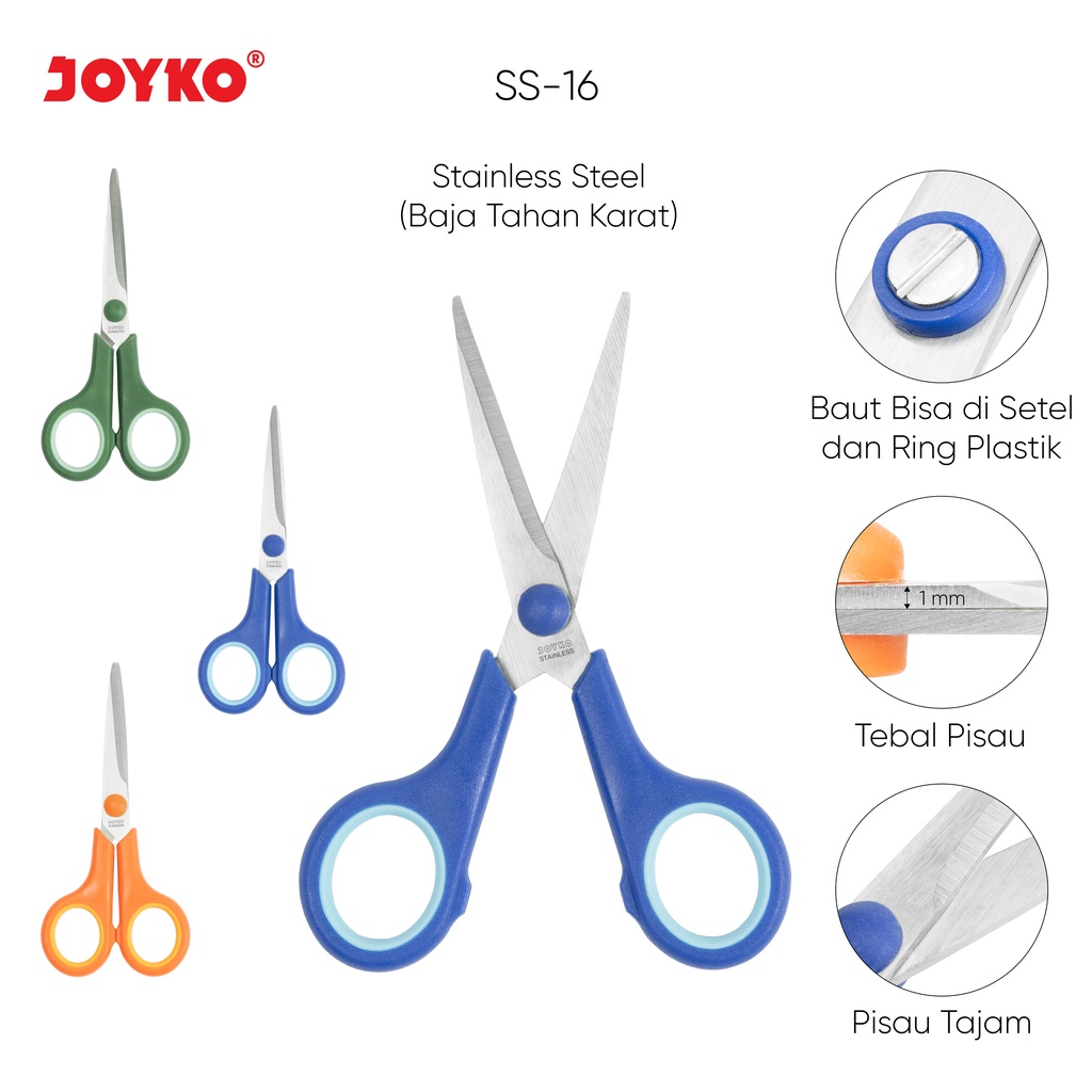 

Gunting Scissors Joyko SS-16