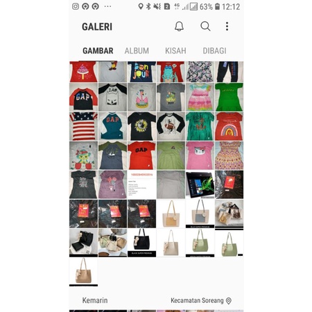 Grosir Kaos Anak Import