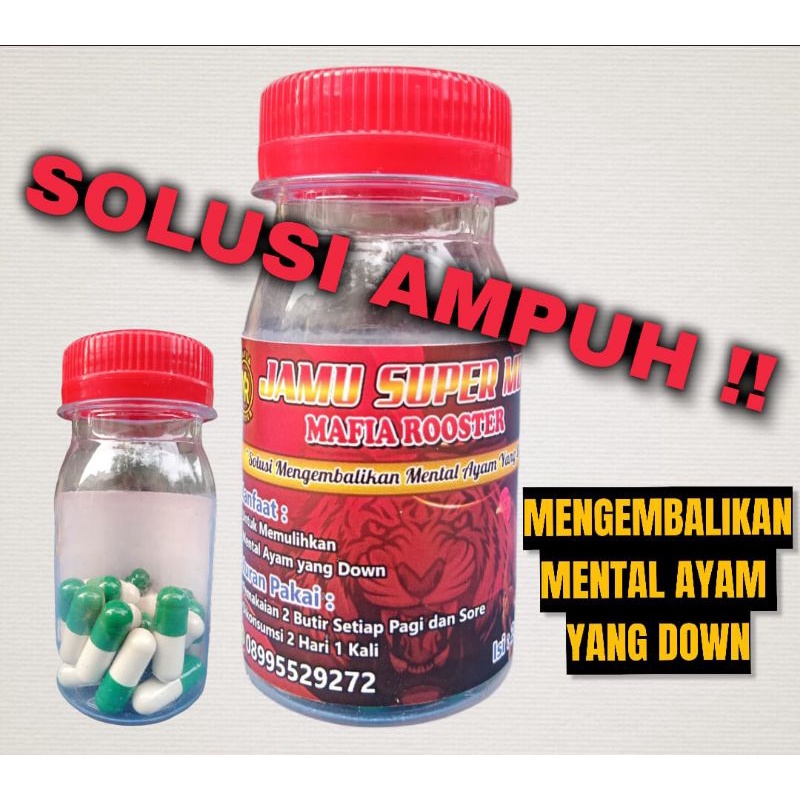 SUPER MD || jamu khusus mental ayam down
