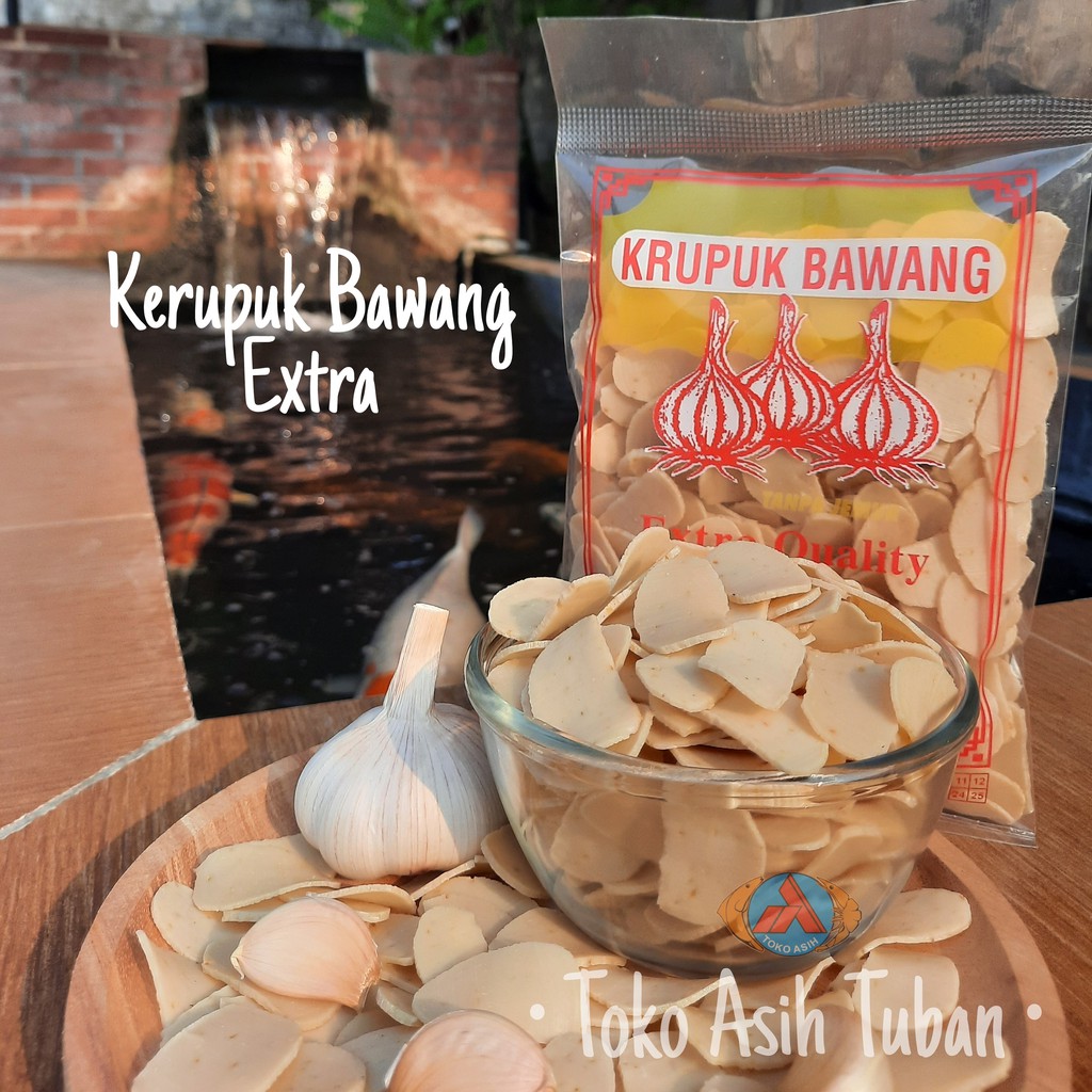 

Kerupuk Bawang Extra / Krupuk Bawang Extra 250gr (Mentah) Toko Asih