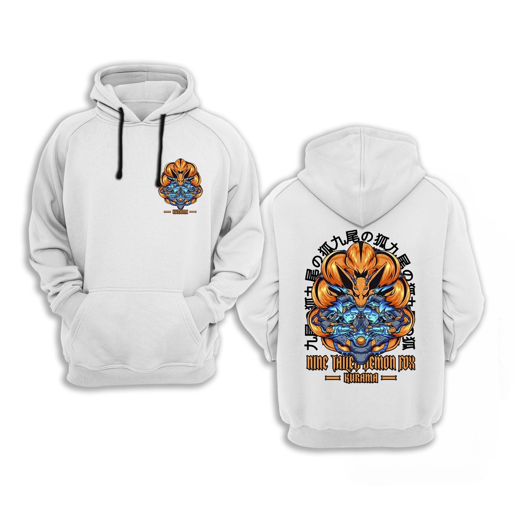 HOODIE ANIME  KURAMA NARUTO UZUMAKI CYBER ORIGINAL PRO X