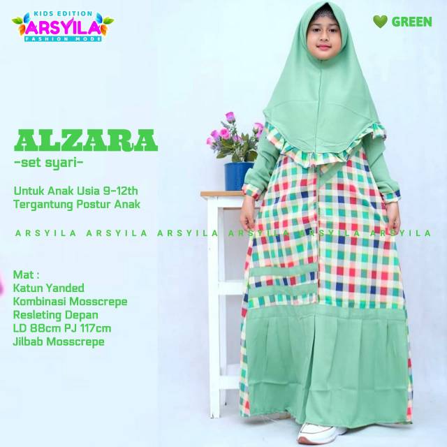 ALZARA SET SYARI KIDS