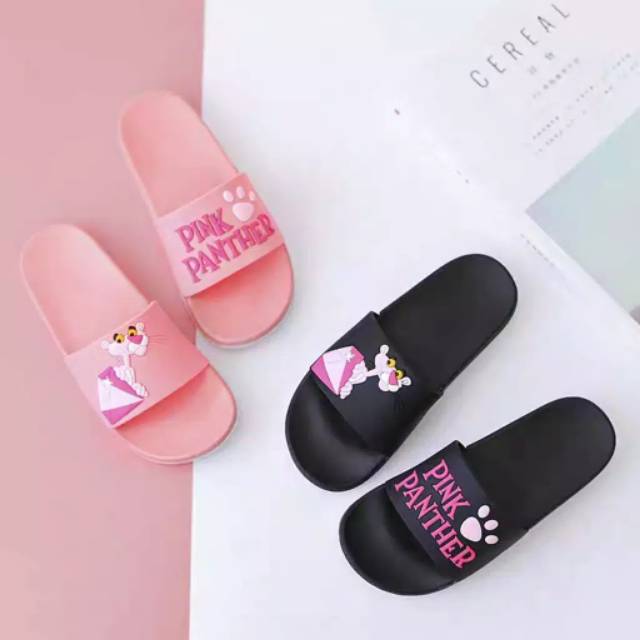 Grosir (Cod) Sendal Flat Karet Jelly Wanita Sandal Slop Wanita Casual Jelly Premium Blackdiamoond