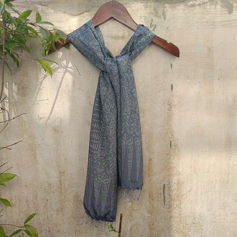 Syal Premium / Syal Batik Pekalongan / Syal Batik Panjang / Syal Motif Batik / Scraf Batik By Griya 