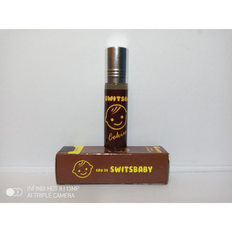 parfum ROLL ON ( COKIES ) Zwitsal switzbaby switsal switsbaby  anak bayi baby 6ML by indowangi