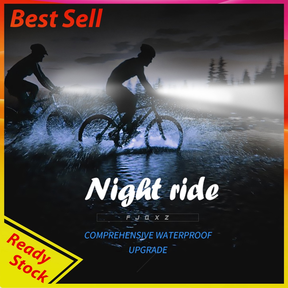 T6 LED Headlamp Mountain Bicycle Headlight 6 Modes Waterproof Work Light