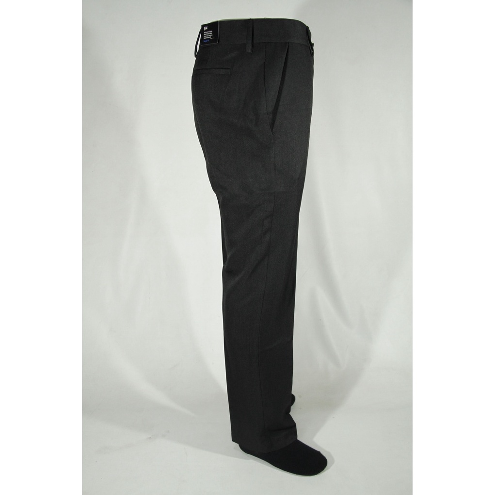 COD Celana Formal Kerja/Kantor Pria JsM Reguler Hitam| Celana Bahan | Suit Pants 100% Original Brand