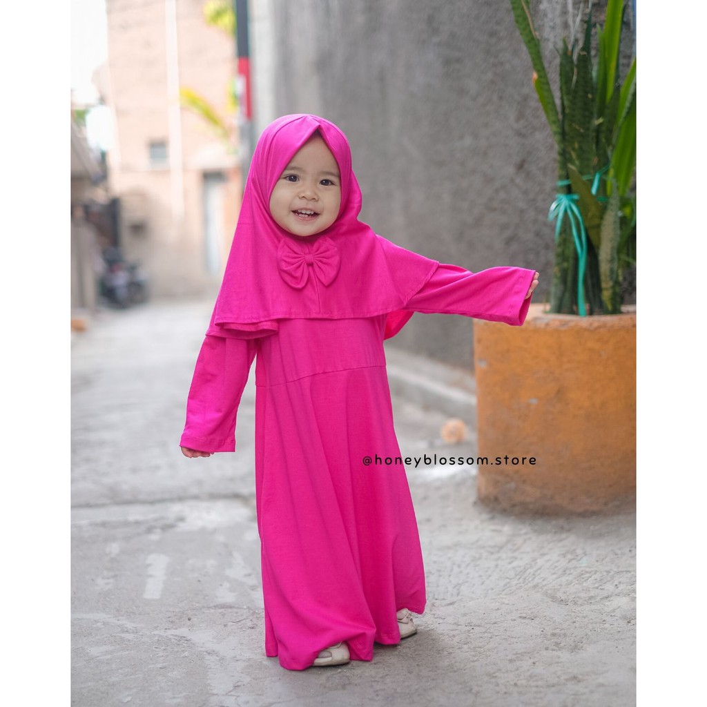 Gamis Anak / Gamis Bayi Falisha / Baju Muslim Anak Perempuan 0-5 Tahun