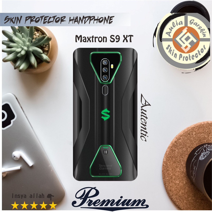 Garskin HP Maxtron S9 XT Motif shark black - Free Custom Motif