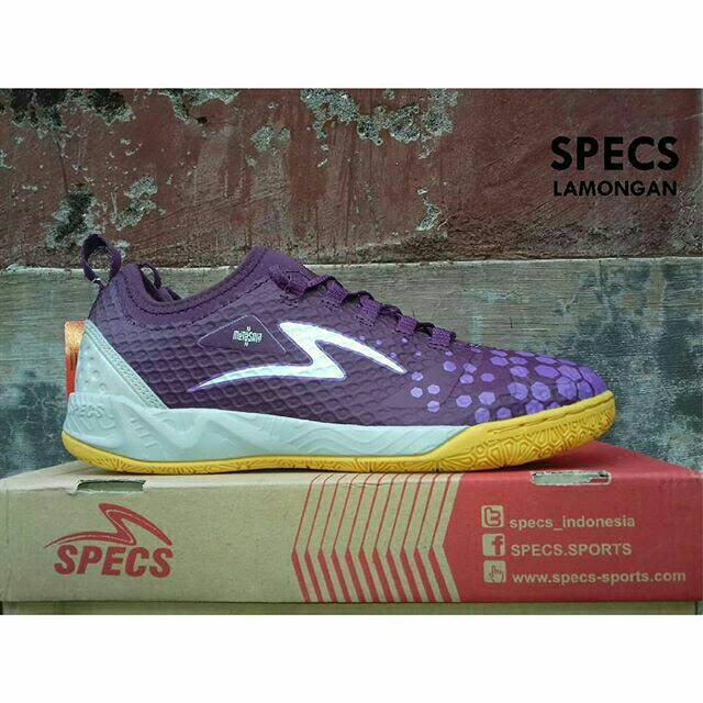 Specs Futsal - Metasala Knight In - Plum Purple/Lavender/Palona Grey/Gum/White