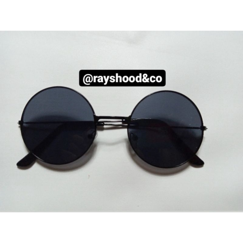kacamata boboho kacamata bulat hitam kacamata wanita pria hitam bulat termurah