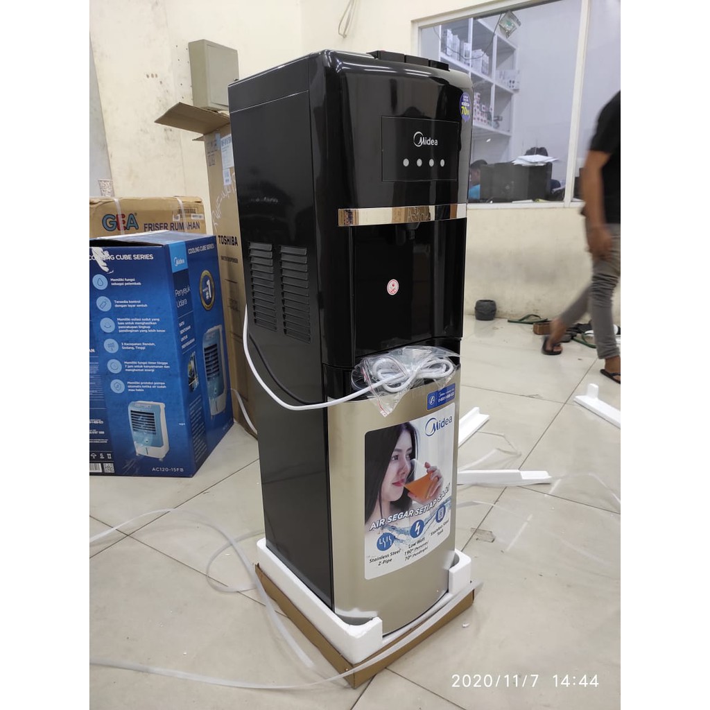 PROMO WATER DISPENSER MIDEA YD 1135 S HOT &amp; COOL NON KOMPRESSOR